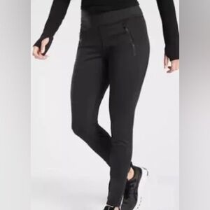 Athleta Peak Hybrid Fleece Tights